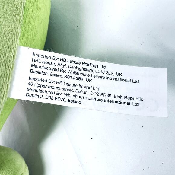 Whitehouse Leisure Turtle Plush Green Soft Stuffed Animal 12" Toy Glitter Eyes - Picture 5 of 11